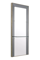 Miroir en verre fumé et laiton vieilli | Eichholtz Bellana | Meubleluxe.fr