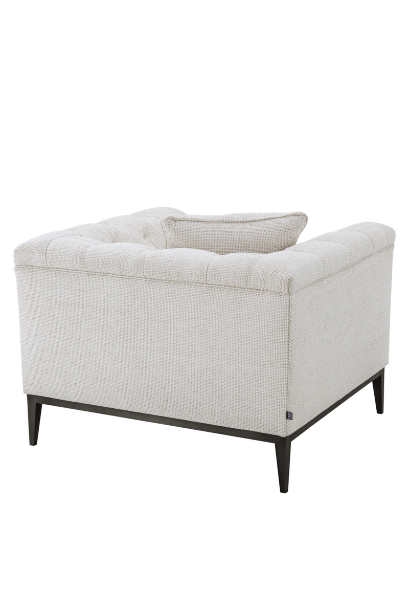 Fauteuil Lyssa blanc cassé | Eichholtz Cesare | Meubleluxe.fr