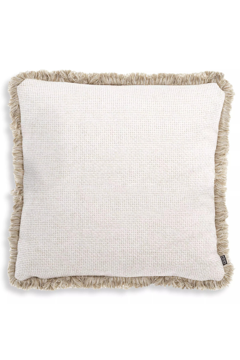 Coussin carré Lyssa blanc cassé | Eichholtz Nami L | Meubleluxe.fr