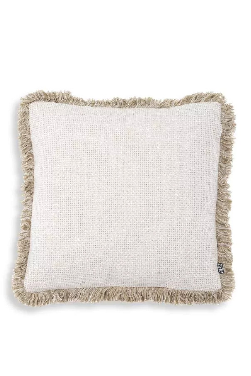 Coussin carré Lyssa blanc cassé | Eichholtz Nami S | Meubleluxe.fr