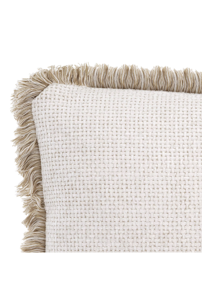 Coussin rectangulaire Lyssa blanc cassé | Eichholtz Nami | Meubleluxe.fr