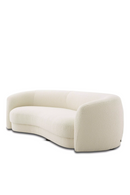 Canapé courbé en bouclé | Eichholtz Blaine | OROA.fr