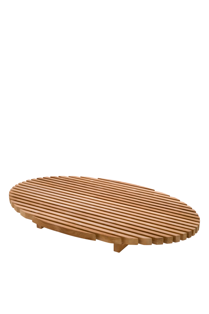 Table basse en teck naturel | Eichholtz Anjuna | Meubleluxe.fr