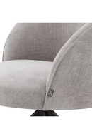 Chaise de salle à manger pivotante Sisley gris | Eichholtz Masters | Meubleluxe.fr