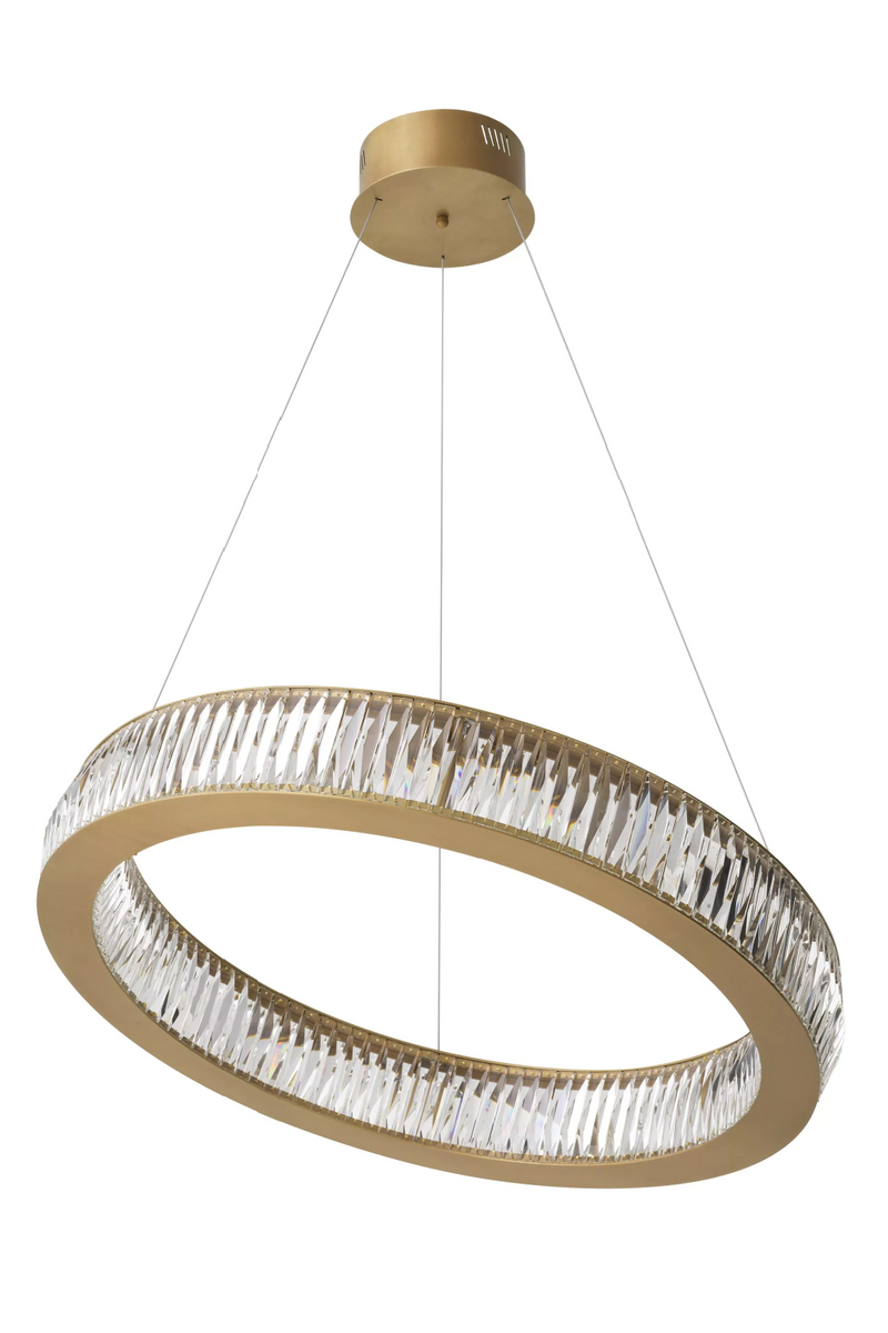 Lustre en laiton vieilli | Eichholtz Vancouver L | Meubleluxe.fr