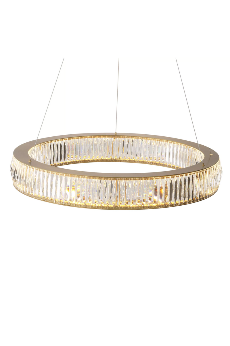 Lustre en laiton vieilli | Eichholtz Vancouver L | Meubleluxe.fr