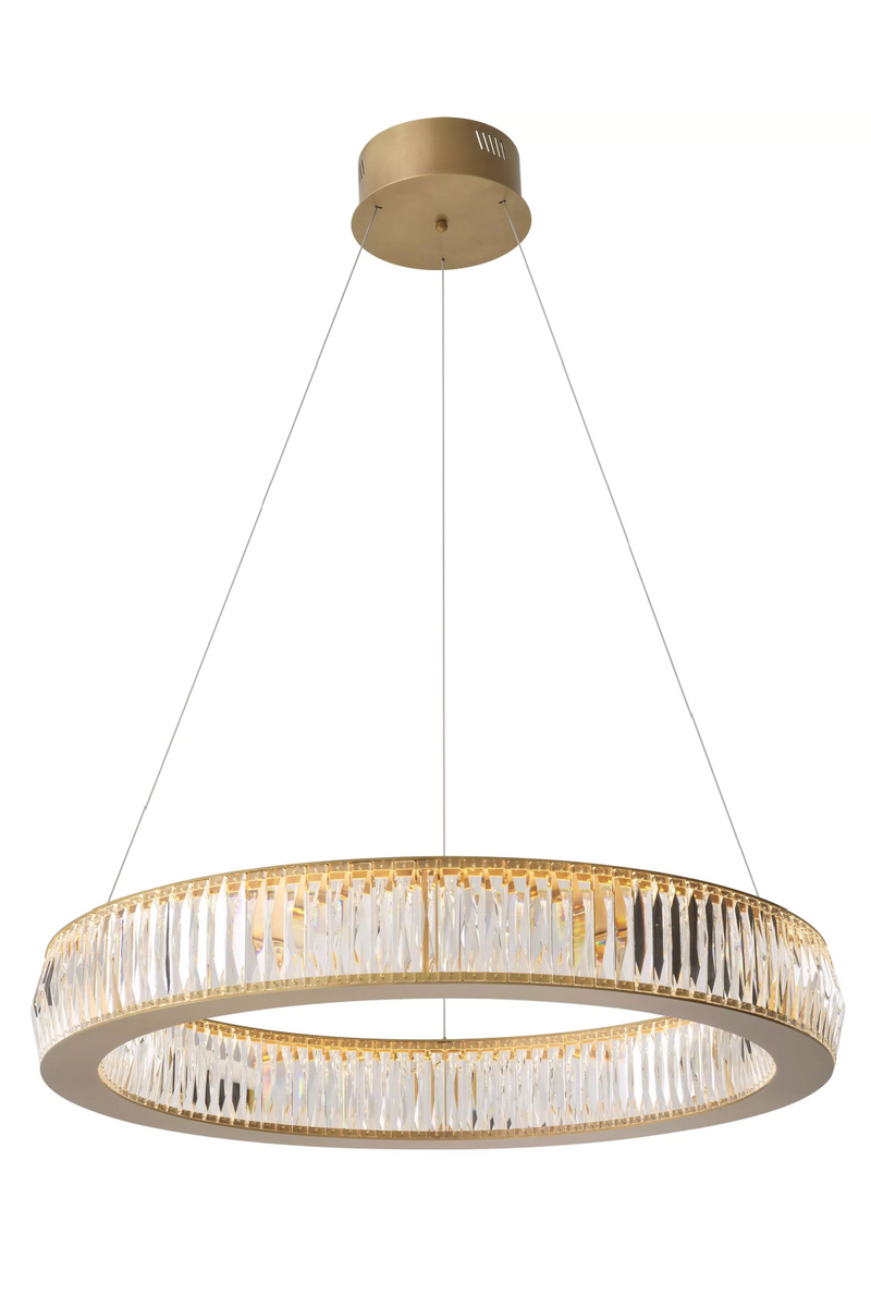 Lustre en laiton vieilli | Eichholtz Vancouver L | Meubleluxe.fr