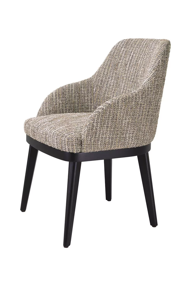 Chaise de salle à manger Mademoiselle Beige | Eichholtz Costa | Meubleluxe.fr