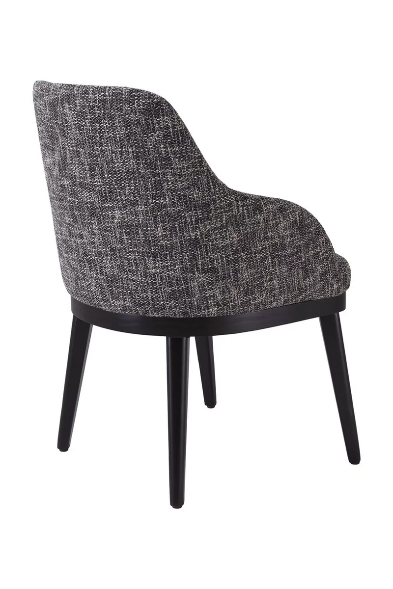 Chaise de salle à manger cambon noir | Eichholtz Costa | Meubleluxe.fr