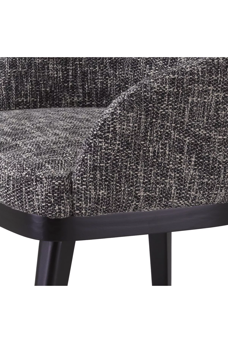 Chaise de salle à manger cambon noir | Eichholtz Costa | Meubleluxe.fr