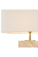 Lampe de table en travertin | Eichholtz Sebago | Meubleluxe.fr