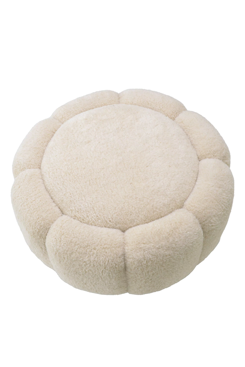 Pouf Brisbane crème | Eichholtz Inger | Meubleluxe.fr