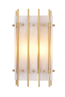 Applique murale en laiton vieilli et albâtre | Eichholtz Sparks S | Meubleluxe.fr