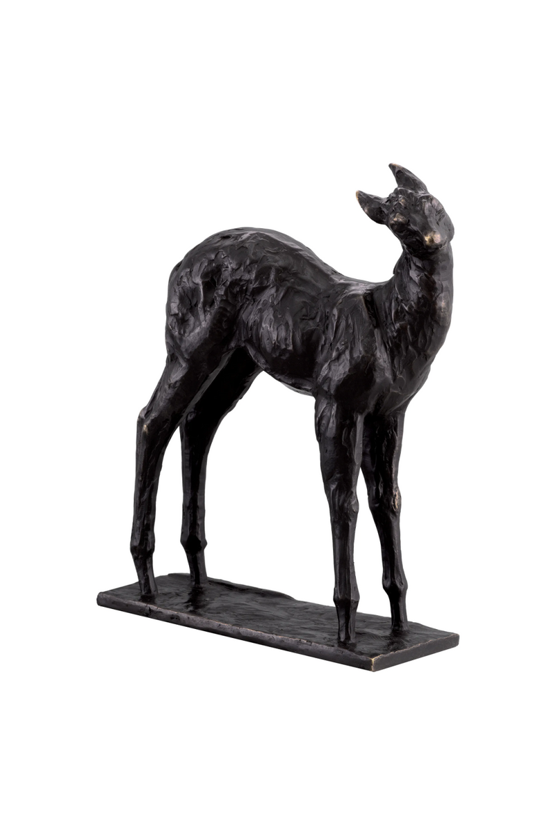 Statue de biche en bronze | Eichholtz Deer | Meubleluxe.fr