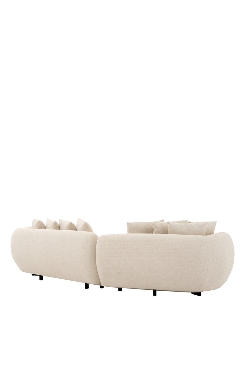 Canapé 4 places Nuoro beige | Eichholtz Sidney | Meubleluxe.fr