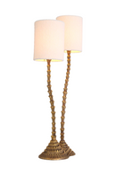 Lampe de table en laiton vieilli | Eichholtz Forenza | Meubleluxe.fr