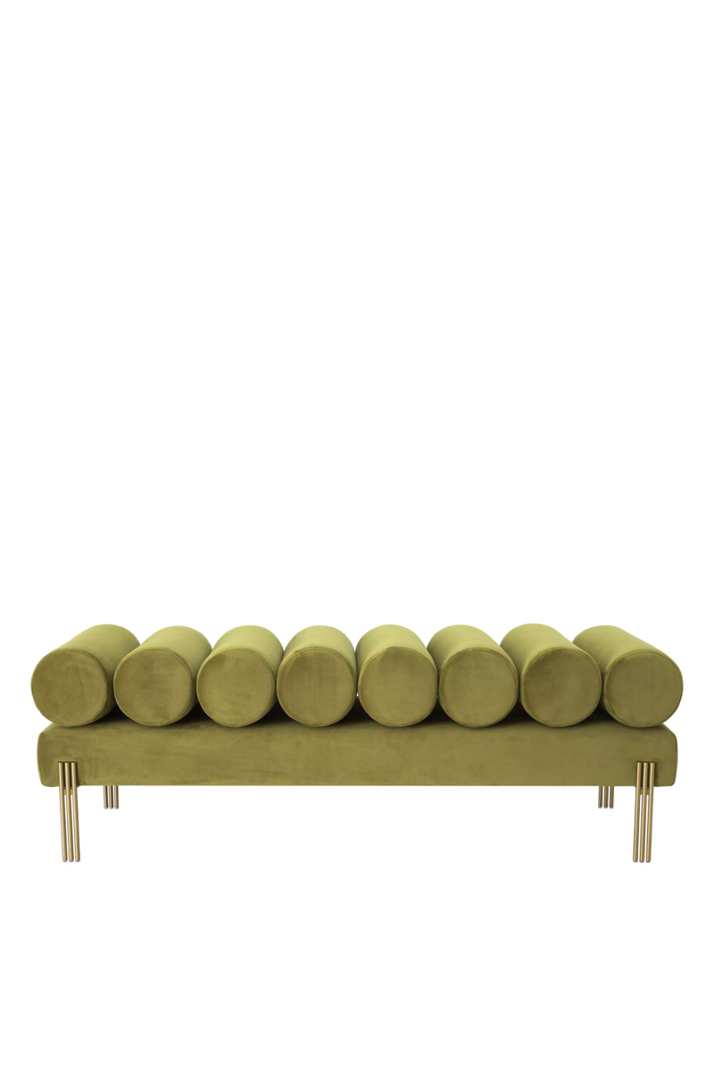 Banc en velours vert | Eichholtz Oxley | Meubleluxe.fr