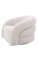 Fauteuil Lyssa blanc cassé | Eichholtz Novelle | Meubleluxe.fr