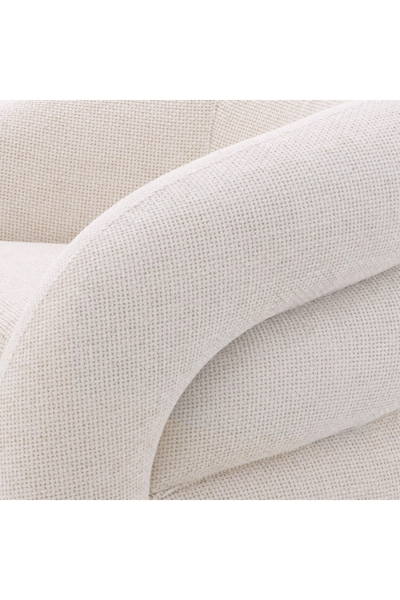 Fauteuil Lyssa blanc cassé | Eichholtz Novelle | Meubleluxe.fr