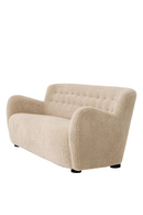 Canapé 3-4 places molletonnée sable | Eichholtz Bixby | Meubleluxe.fr