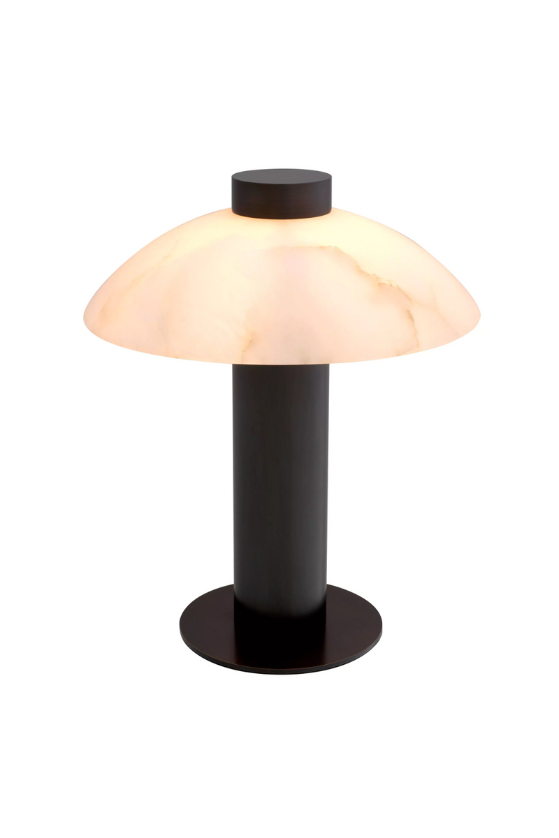 Lampe de table en albâtre | Eichholtz Châtel | Meubleluxe.fr