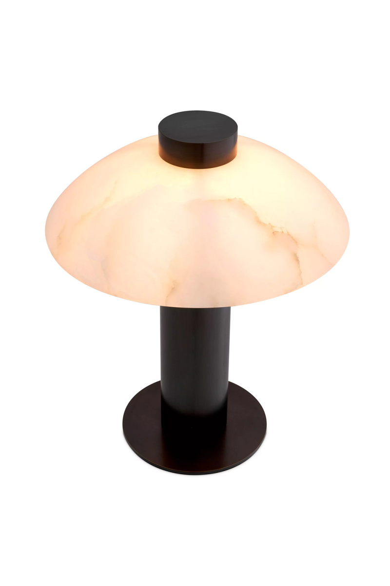 Lampe de table en albâtre | Eichholtz Châtel | Meubleluxe.fr