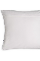 Coussin rectangulaire beige et blanc 100% coton | Eichholtz Abaças | Meubleluxe.fr