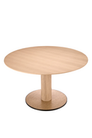 Table de salle à manger en chêne naturel | Eichholtz Astro | Meubleluxe.fr