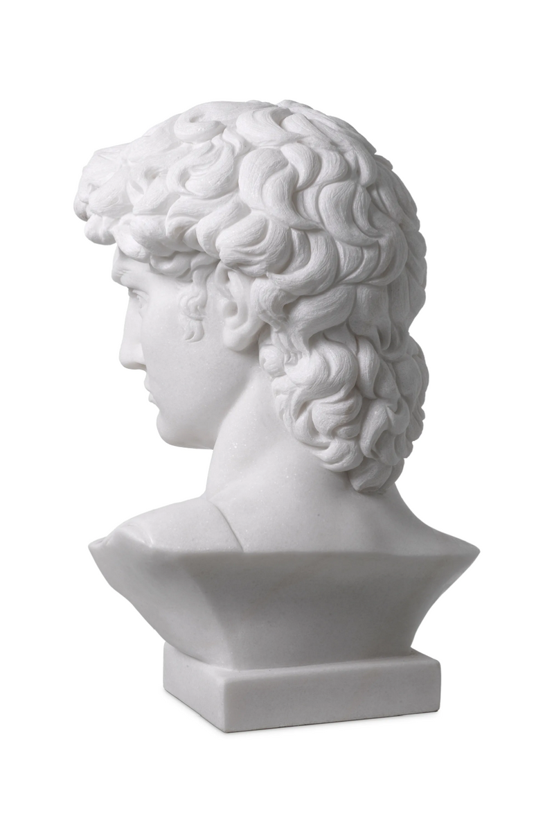 Statue en marbre blanc | Eichholtz David | Meubleluxe.fr