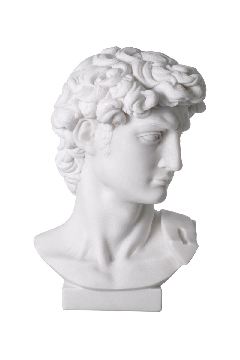 Statue en marbre blanc | Eichholtz David | Meubleluxe.fr