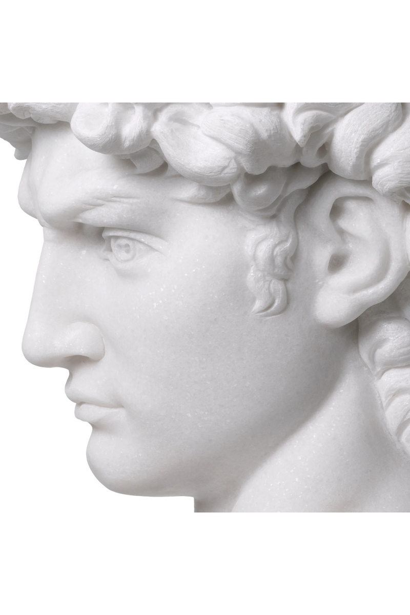 Statue en marbre blanc | Eichholtz David | Meubleluxe.fr