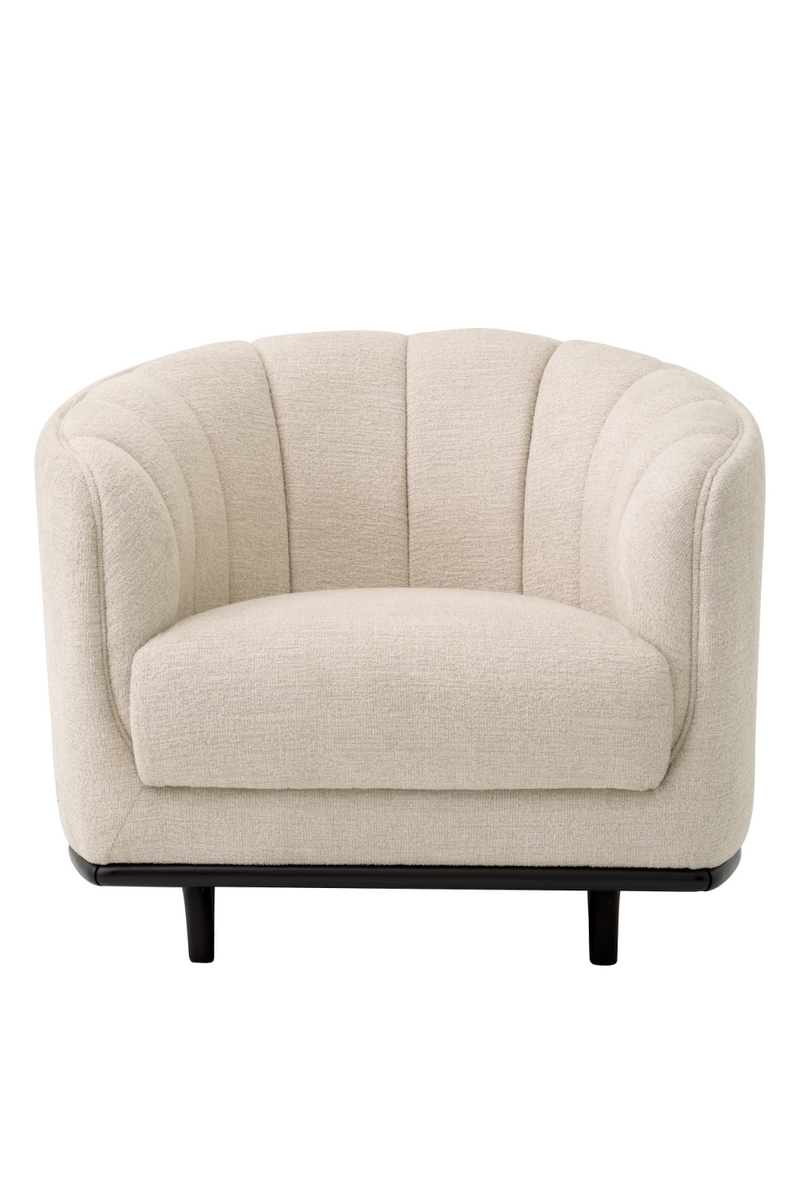 Fauteuil Nuoro beige | Eichholtz Agostino | Meubleluxe.fr