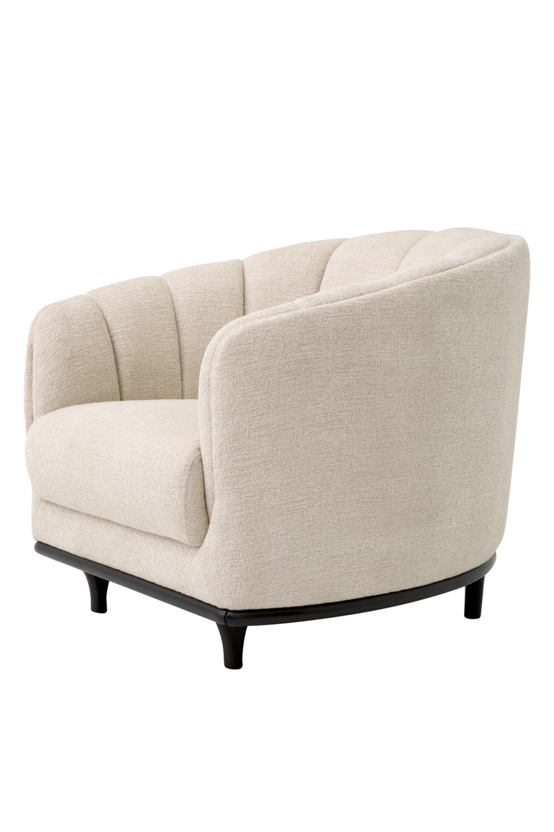 Fauteuil Nuoro beige | Eichholtz Agostino | Meubleluxe.fr