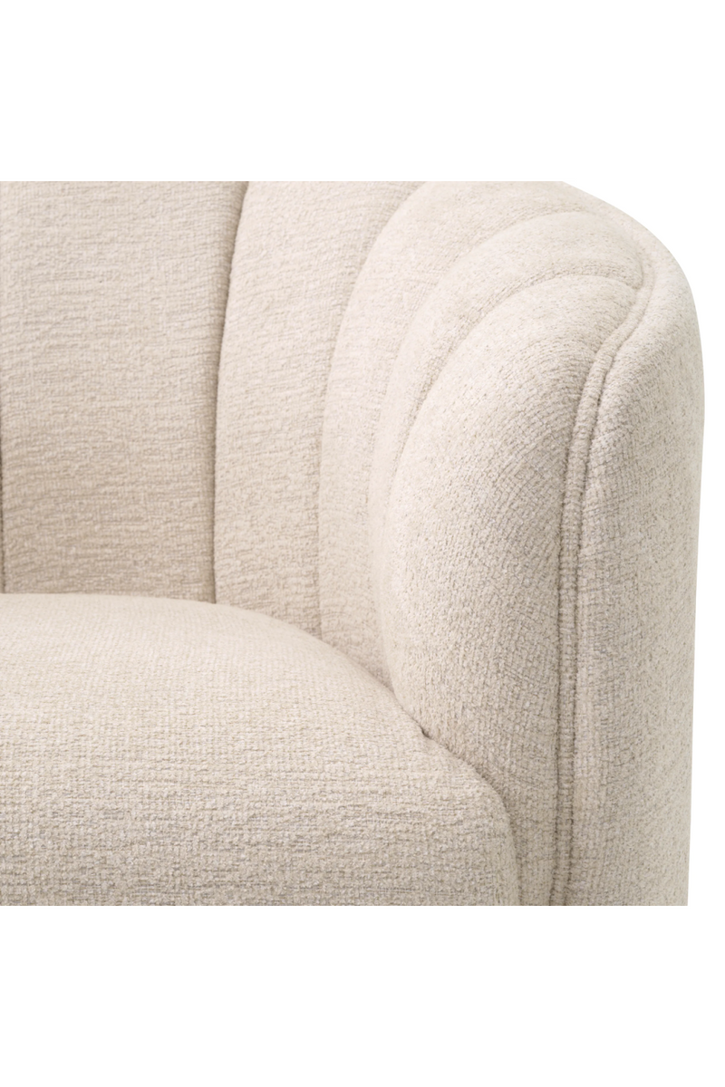 Fauteuil Nuoro beige | Eichholtz Agostino | Meubleluxe.fr