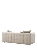 Canapé 3 places Pavilion sable | Eichholtz Breva | Meubleluxe.fr