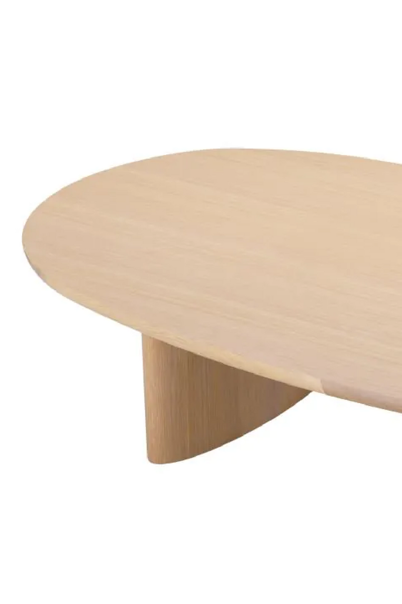 Table basse en chêne naturel | Eichholtz Lindner | Meubleluxe.fr