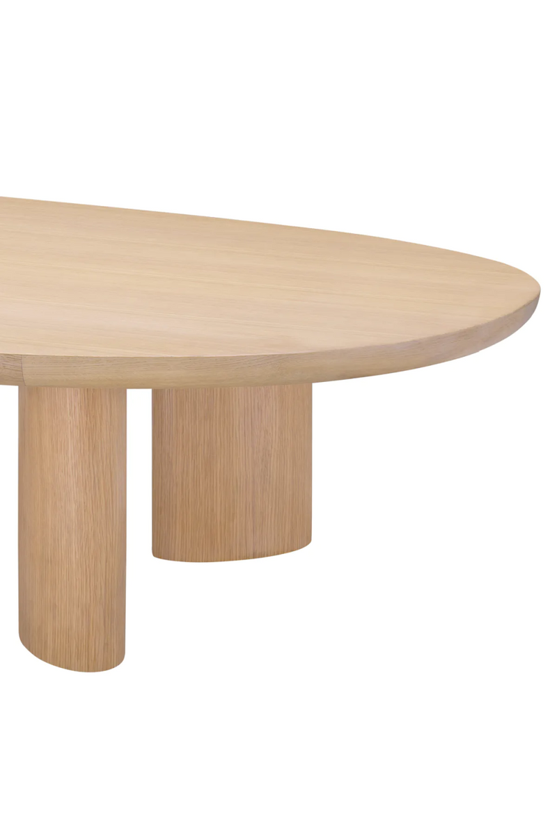 Table basse en chêne naturel | Eichholtz Lindner | Meubleluxe.fr