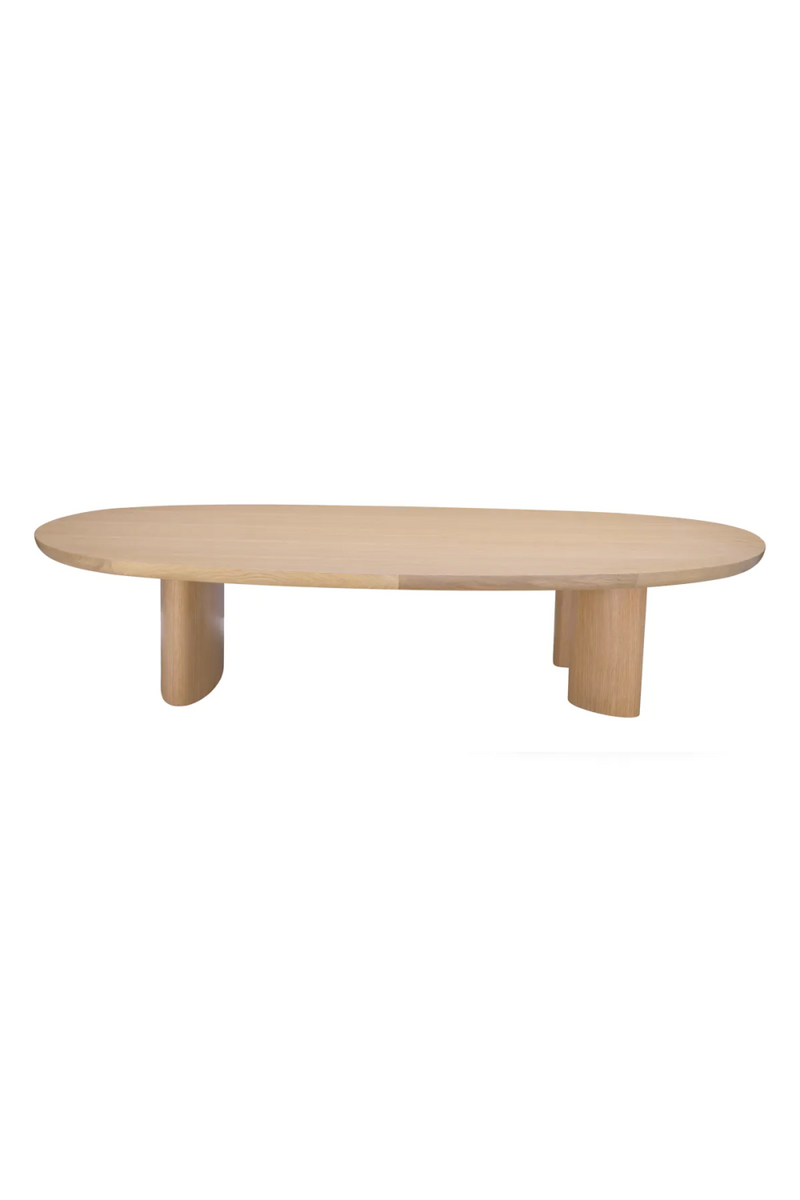 Table basse en chêne naturel | Eichholtz Lindner | Meubleluxe.fr