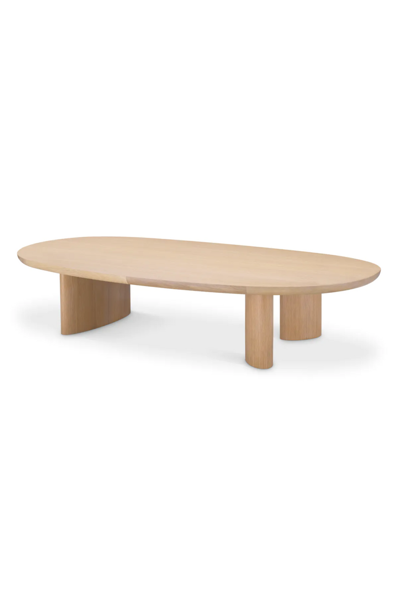 Table basse en chêne naturel | Eichholtz Lindner | Meubleluxe.fr