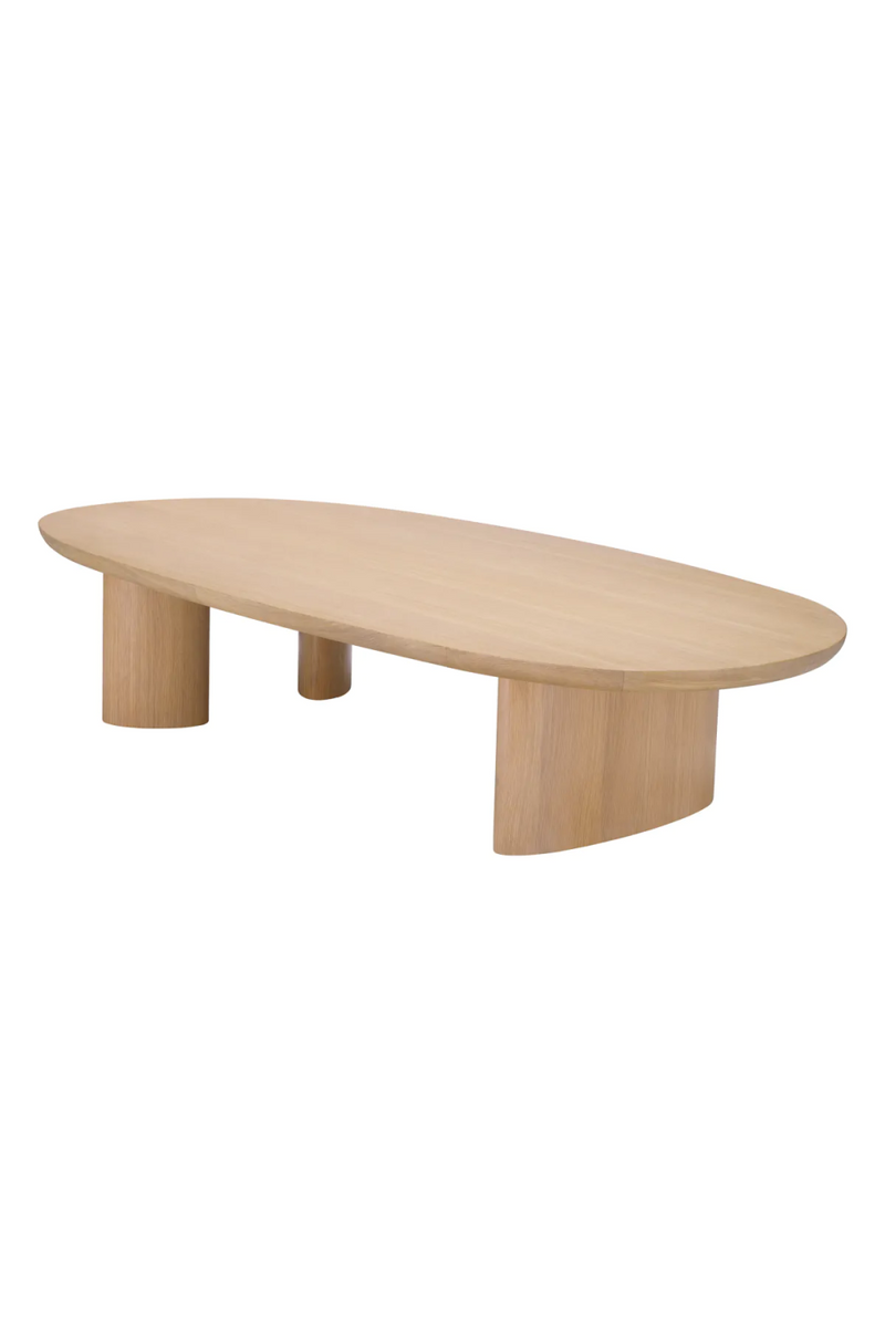 Table basse en chêne naturel | Eichholtz Lindner | Meubleluxe.fr