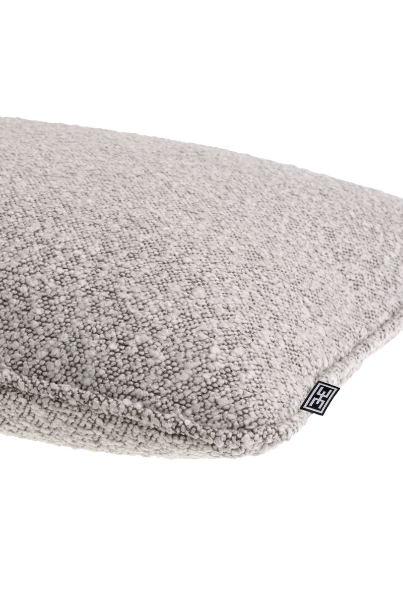 Coussin carré bouclé gris | Eichholtz Bouclé S | Meubleluxe.fr