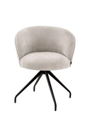 Chaise de salle à manger pivotante sable | Eichholtz Masters | Meubleluxe.fr