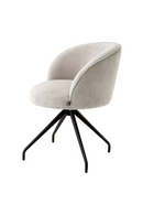 Chaise de salle à manger pivotante sable | Eichholtz Masters | Meubleluxe.fr