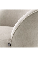 Chaise de salle à manger pivotante sable | Eichholtz Masters | Meubleluxe.fr