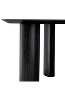 Table de salle à manger en chêne noir | Eichholtz Bergman L | Meubleluxe.fr