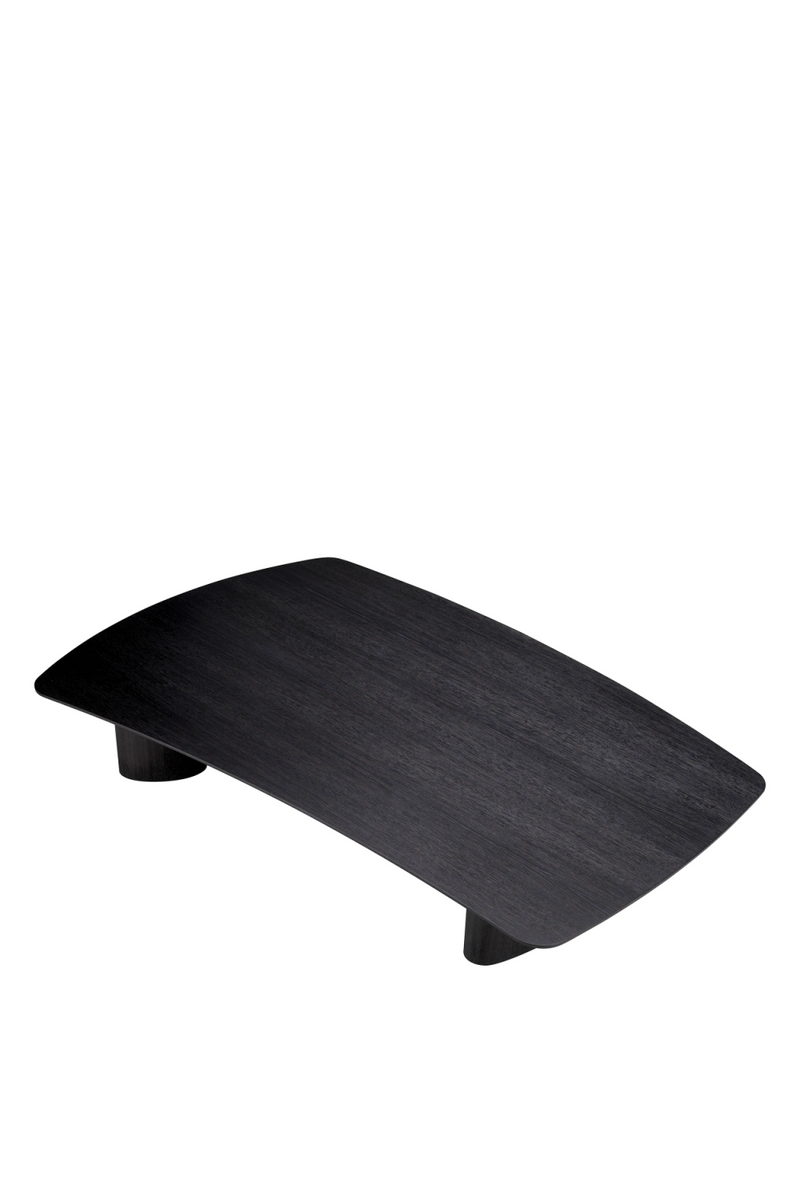 Table basse en bois noir | Eichholtz Bergman | Meubleluxe.fr