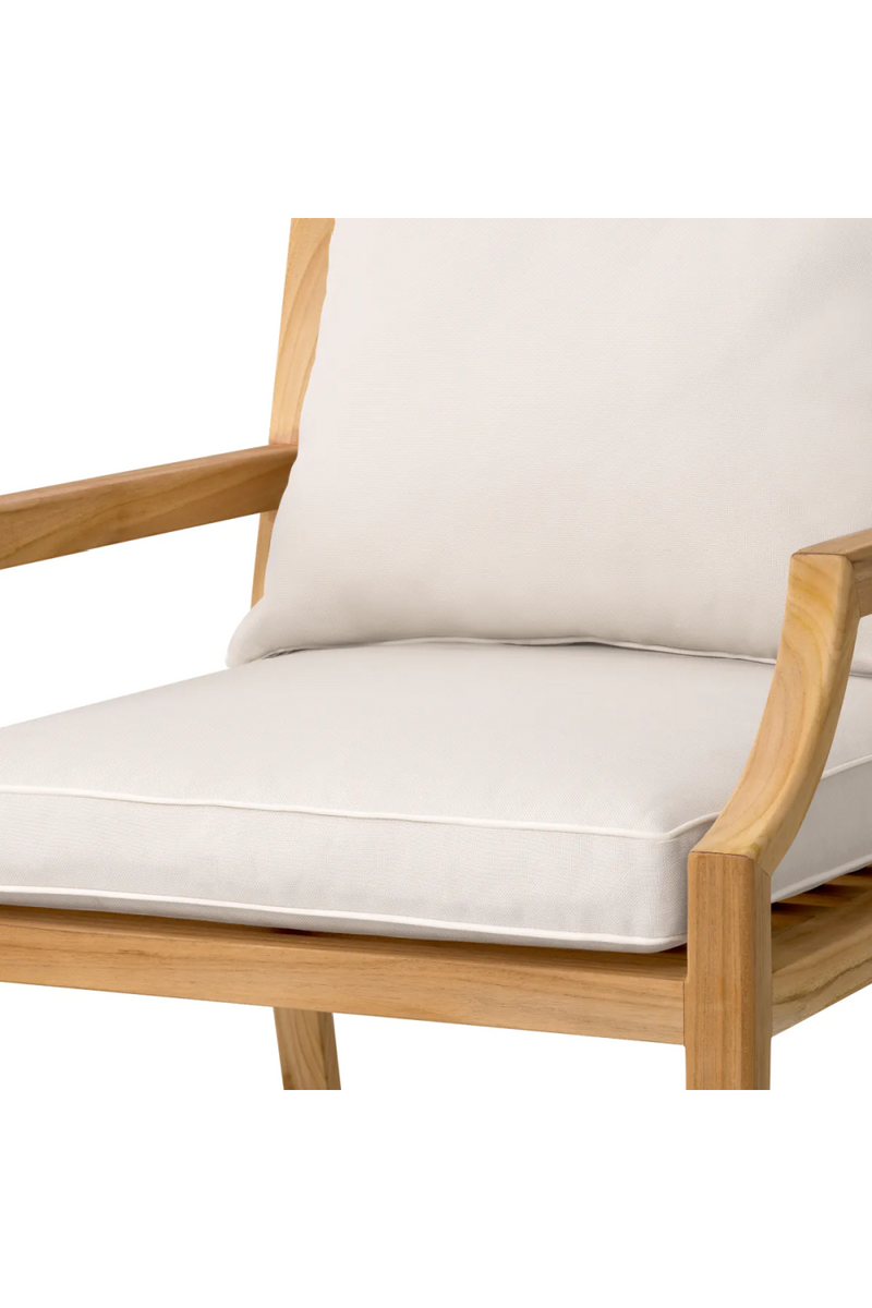 Chaise d'extérieur en teck | Eichholtz Hera | Meubleluxe.fr