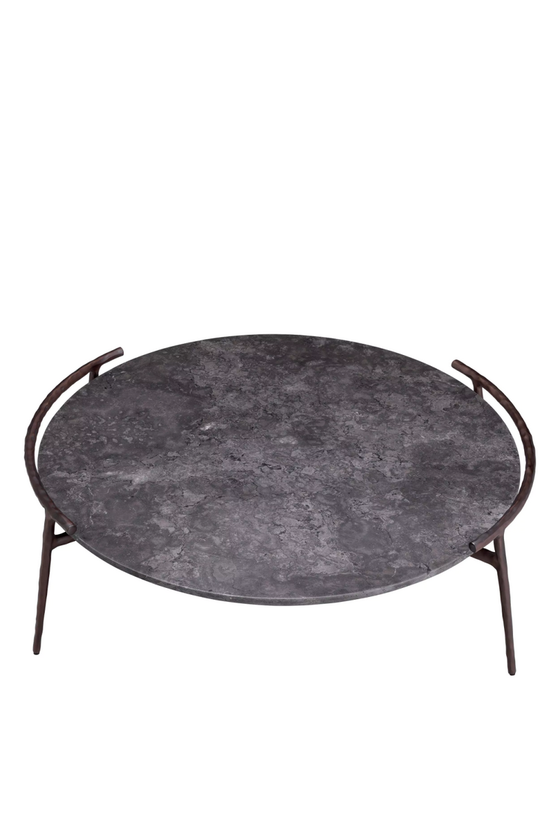 Table basse en marbre gris | Eichholtz Arca | Meubleluxe.fr