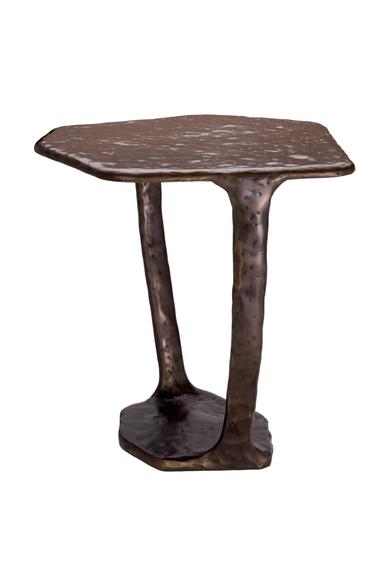 Table d'appoint en bronze | Eichholtz Tigra | Meubleluxe.fr