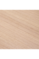 Table de salle à manger en chêne naturel | Eichholtz Glover | Meubleluxe.fr